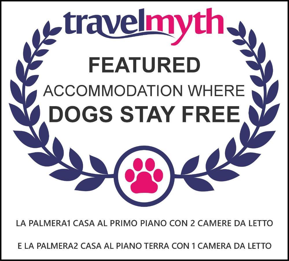 La Palmera1 Casa Al Primer Piso Con 2 Dormitorios - Two Bedroom House On The First Floor --- La Palmera 2 Casa En Planta Baja Con 1 Dormitorio, One Bedroom House On The Ground Floor 아게이크 외부 사진